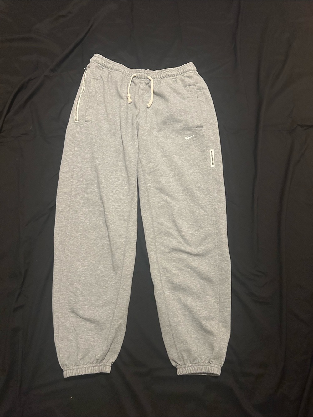 Nike Kids Light Gray Jogger Sweatpants